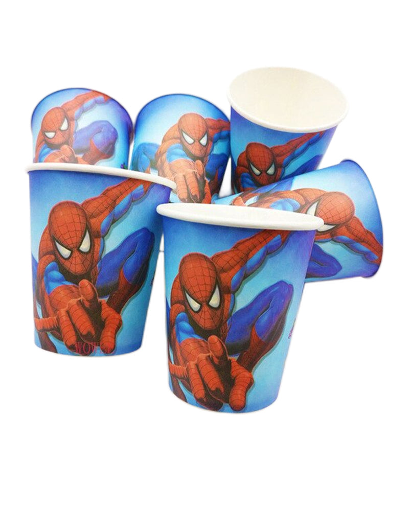 Pack of 10 Paper Cups - Spider-Man