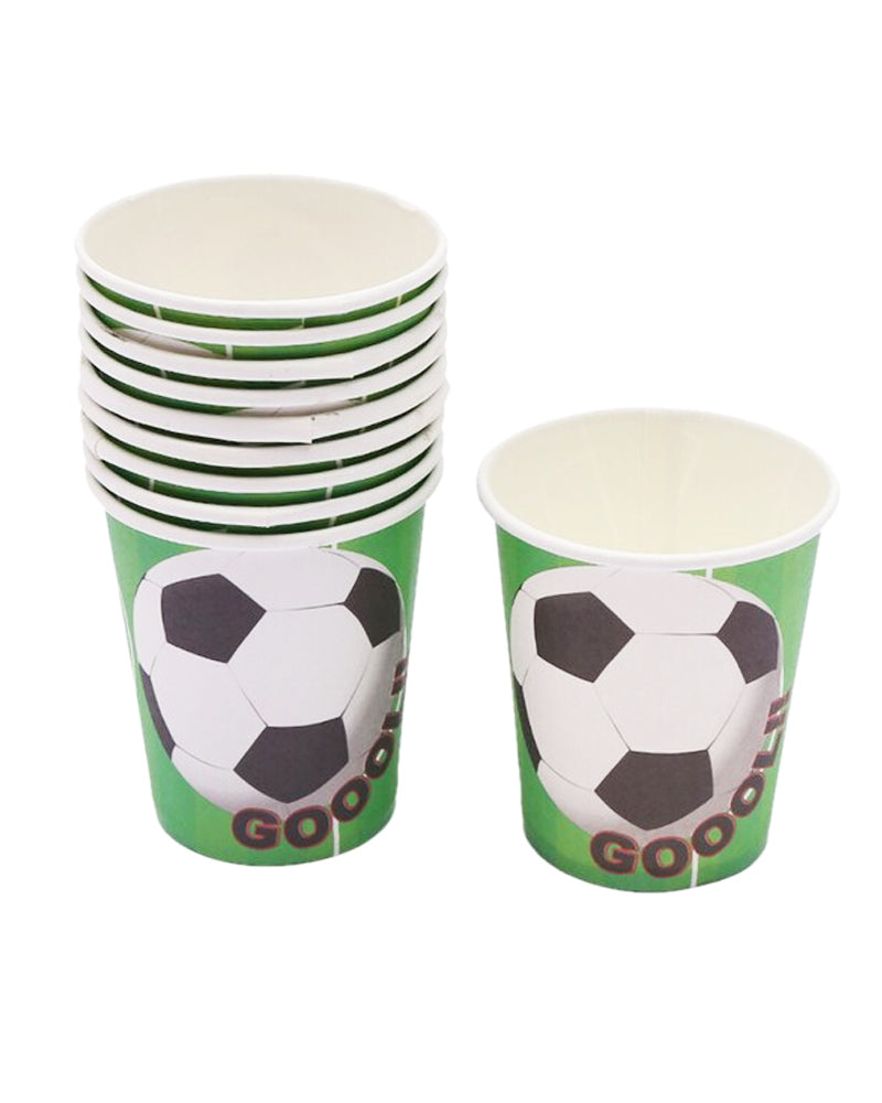 Set of 10 Cups - Football