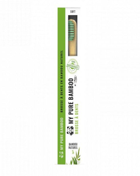 Denti-Smile Brosse à dent Bambou Medium - Vert