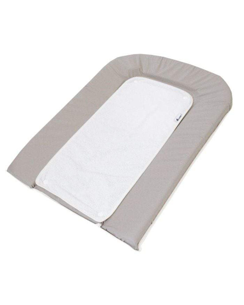 Matelas à Langer PVC Gris Avec Éponge Pressionnée + 1 Éponge Blanche - Candide