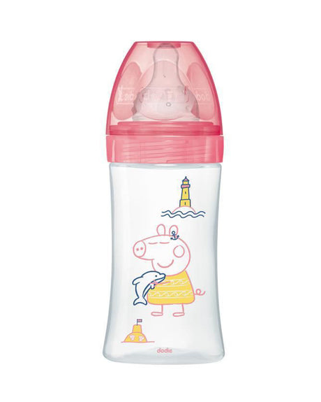 Biberon Dodie Anti-Colique Initiation+ 270ml (0-6m) - Peppa