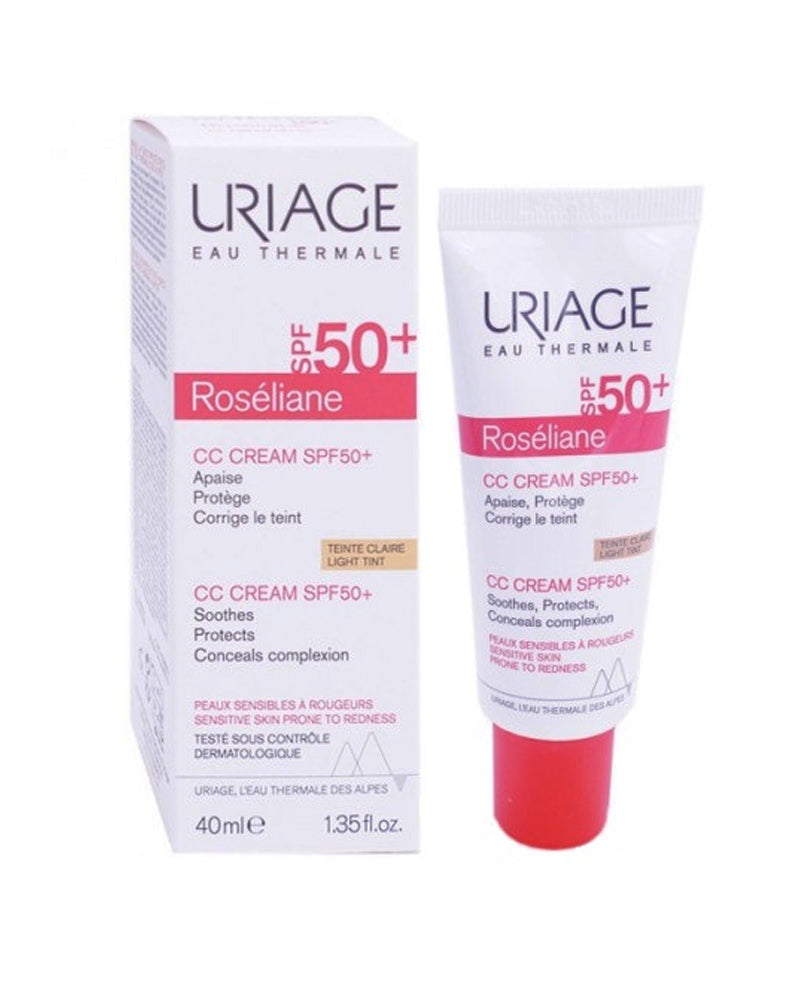 Uriage Eau Thermale Roséliane CC Crème SPF50+ Teinte Claire - 40ml