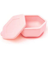 Tiny Twinkle Bol avec couvercle en silicone - Rose