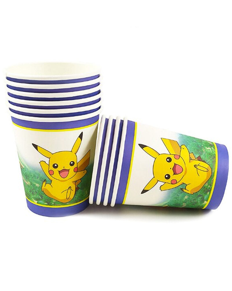 Set of 10 Cups - Pokémon