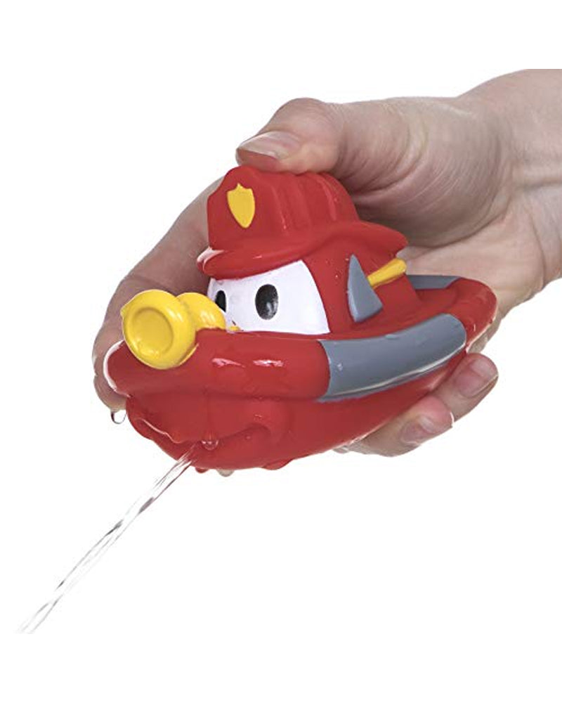 Bateau Arroseurs pour le bain Nuby 6m+ - Rouge