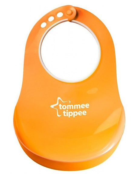 Bavoir Tommee Tippee avec Fermoir Réglable - Orange