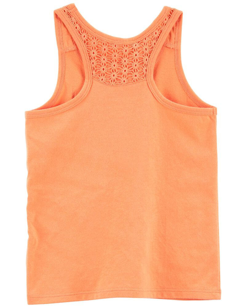 Débardeur En Jersey Avec Poche En Dentelle OshKosh - Orange