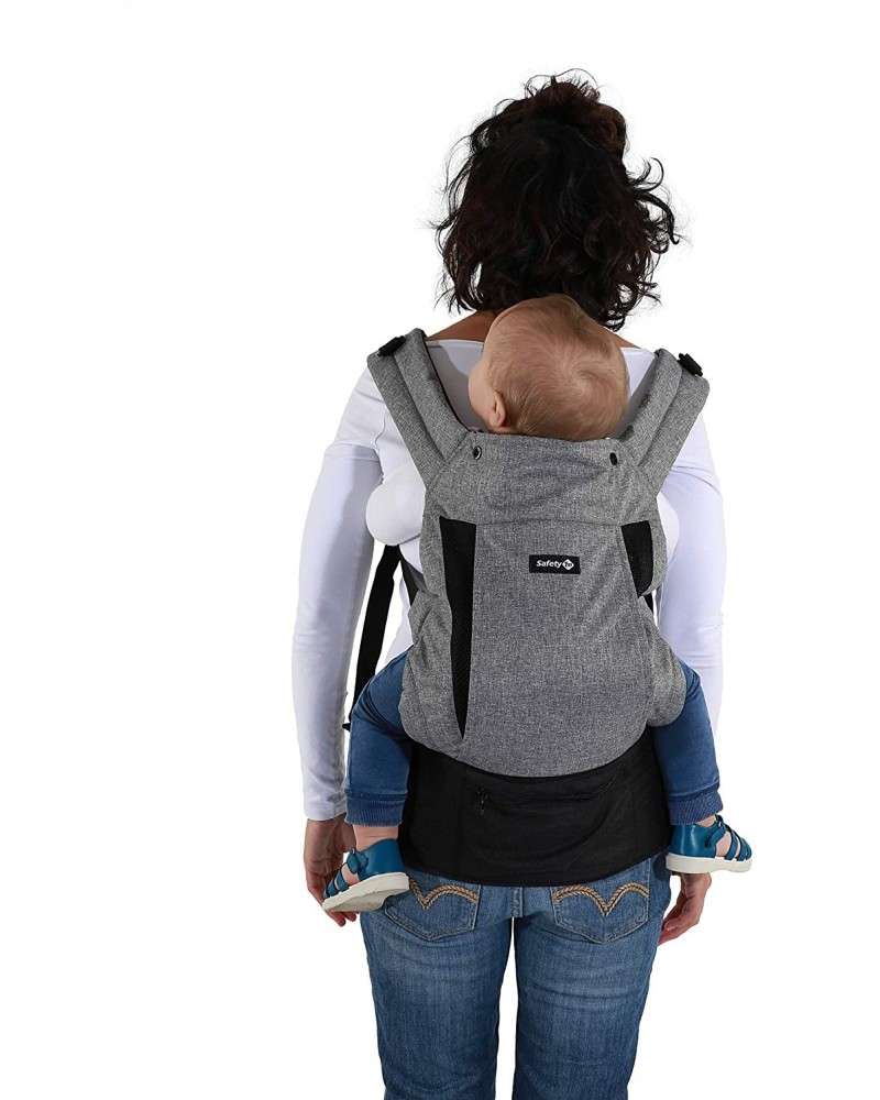 Porte Bébé Physiologique Physionest Black Chic Safety 1st