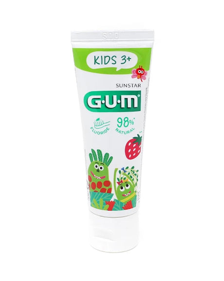 G.U.M Kids Strawberry Flavored Toothpaste 3A+ - 50ml