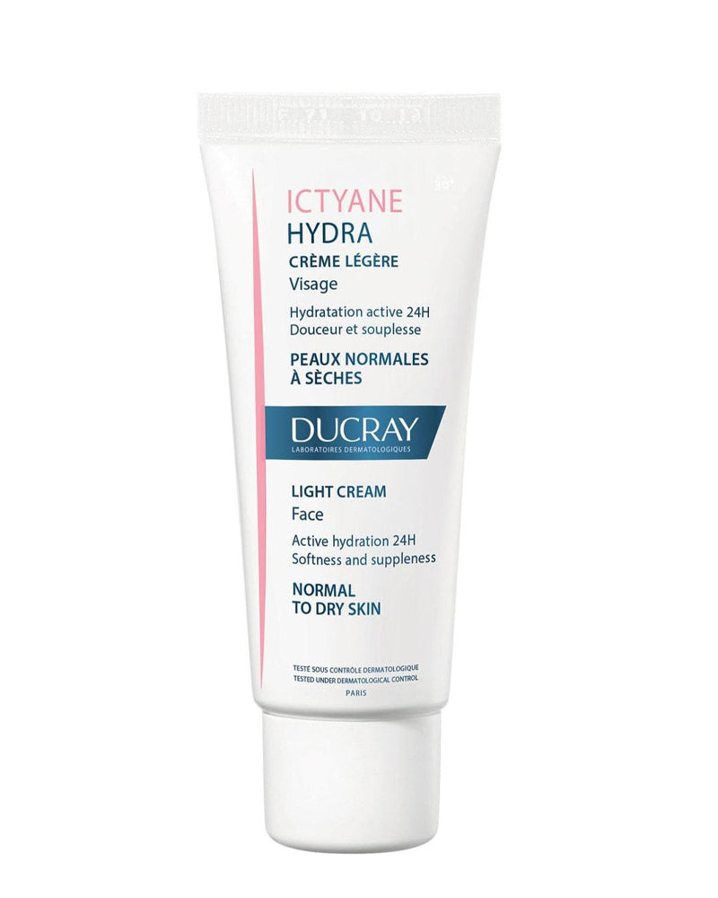 Ducray  Crème hydratante visage peau sèche — Ictyane Hydra 40 ml