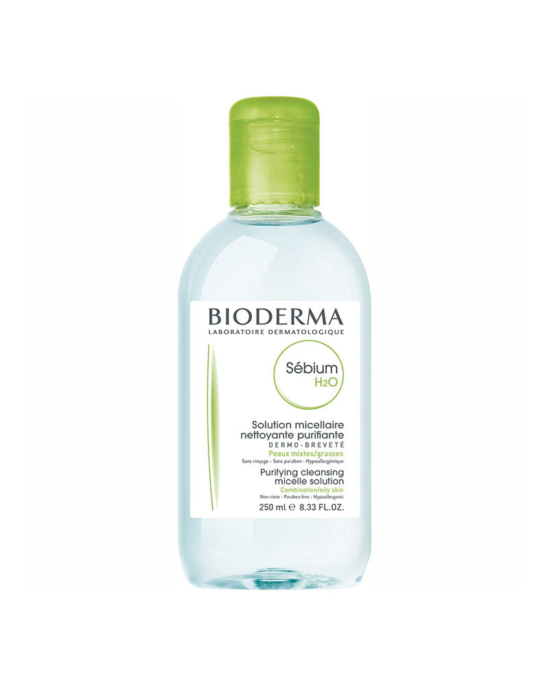 Bioderma Sébium H2O Eau micellaire nettoyante purifiante - 500ml