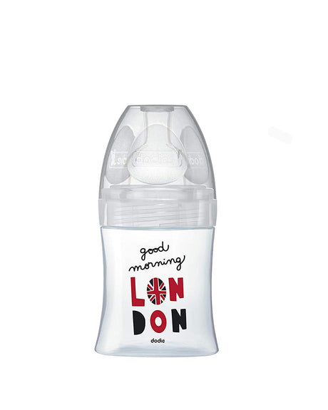 Biberon Verre Dodie Anti-Colique Sensation+ 150ml (0-6m) London