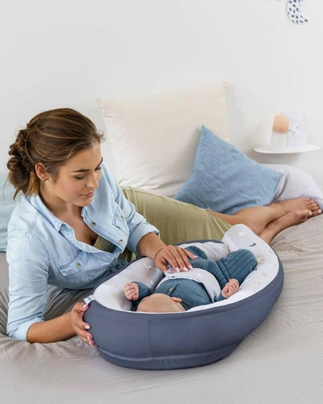 Blue Grey Moon Cocoon Bed Reducer - Doomoo