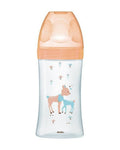 Dodie Biberón de Vidrio Anticólico 270ml (0-6m) - Doe Beige