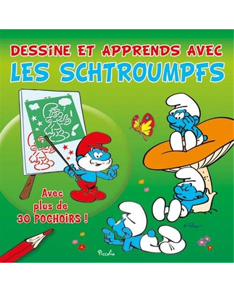 Dessine et apprends avec Les Schtroumpfs - Vert