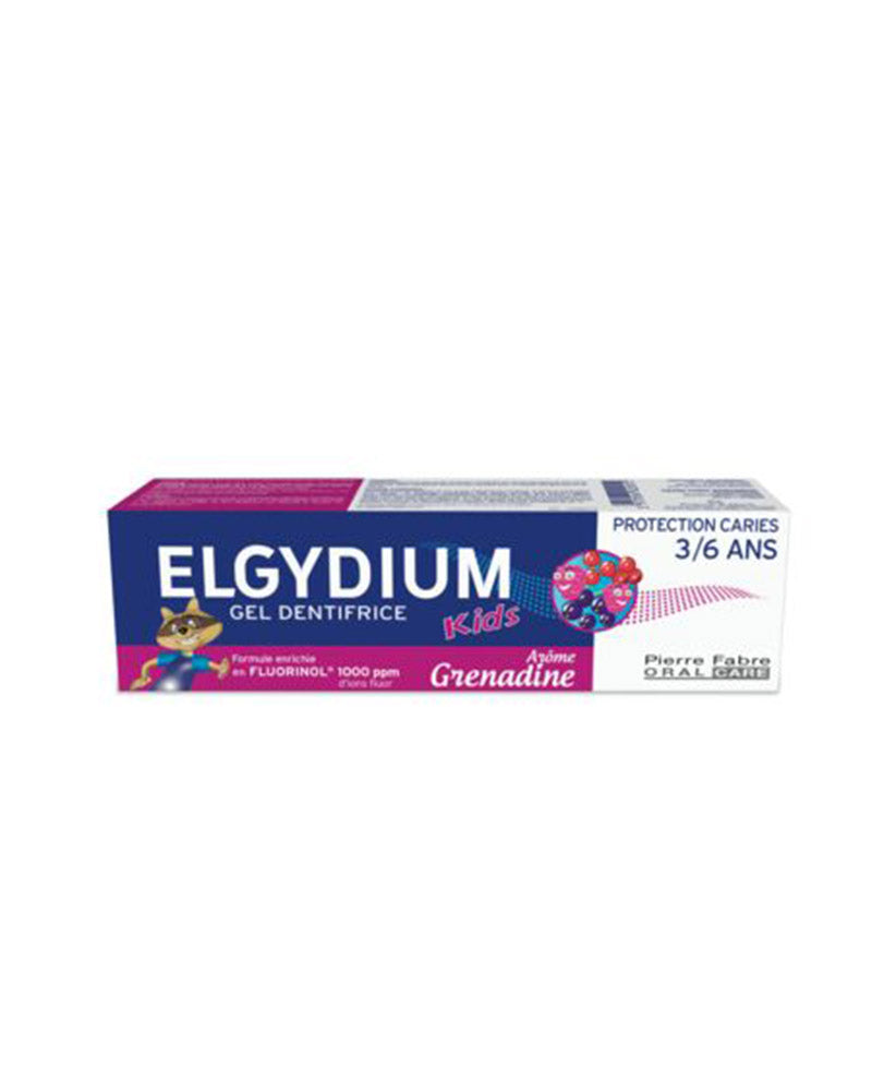 Elgydium Grenadine Toothpaste for Children 50ml 3-6 years old