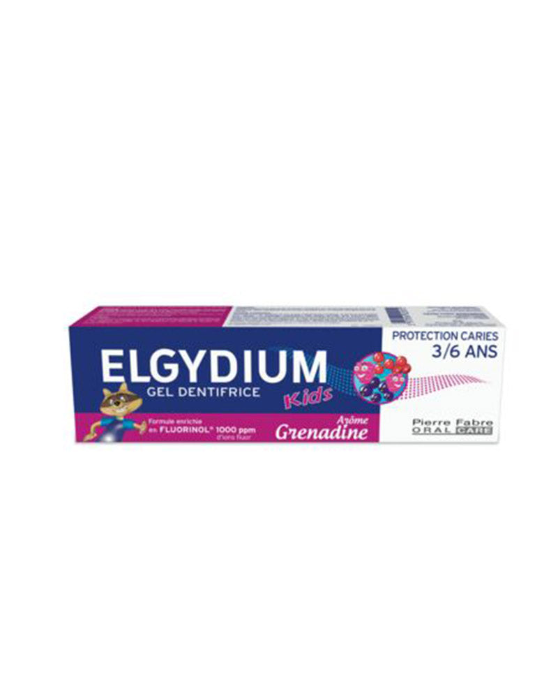 Elgydium Dentifrice Grenadine Junior 50ml 3-6ans