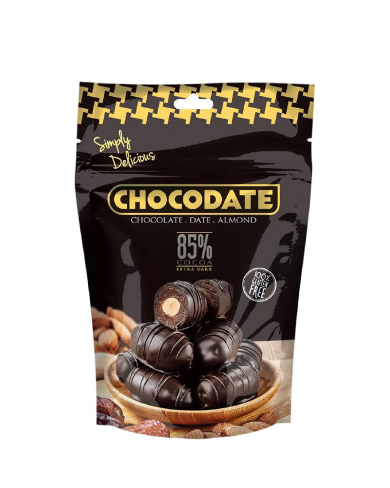 Chocodate Pouch Extra Dark 100g