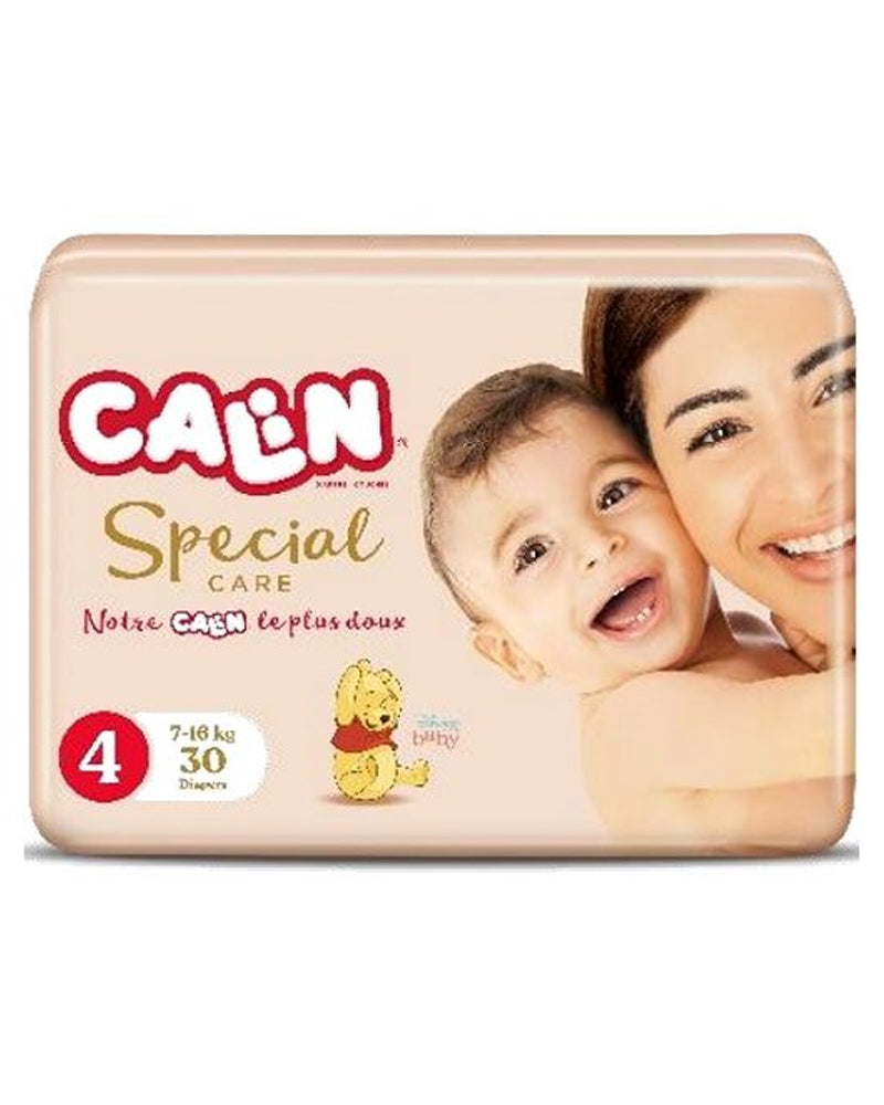 Calin Special Care Diapers Baby Size 4 - 30 Units