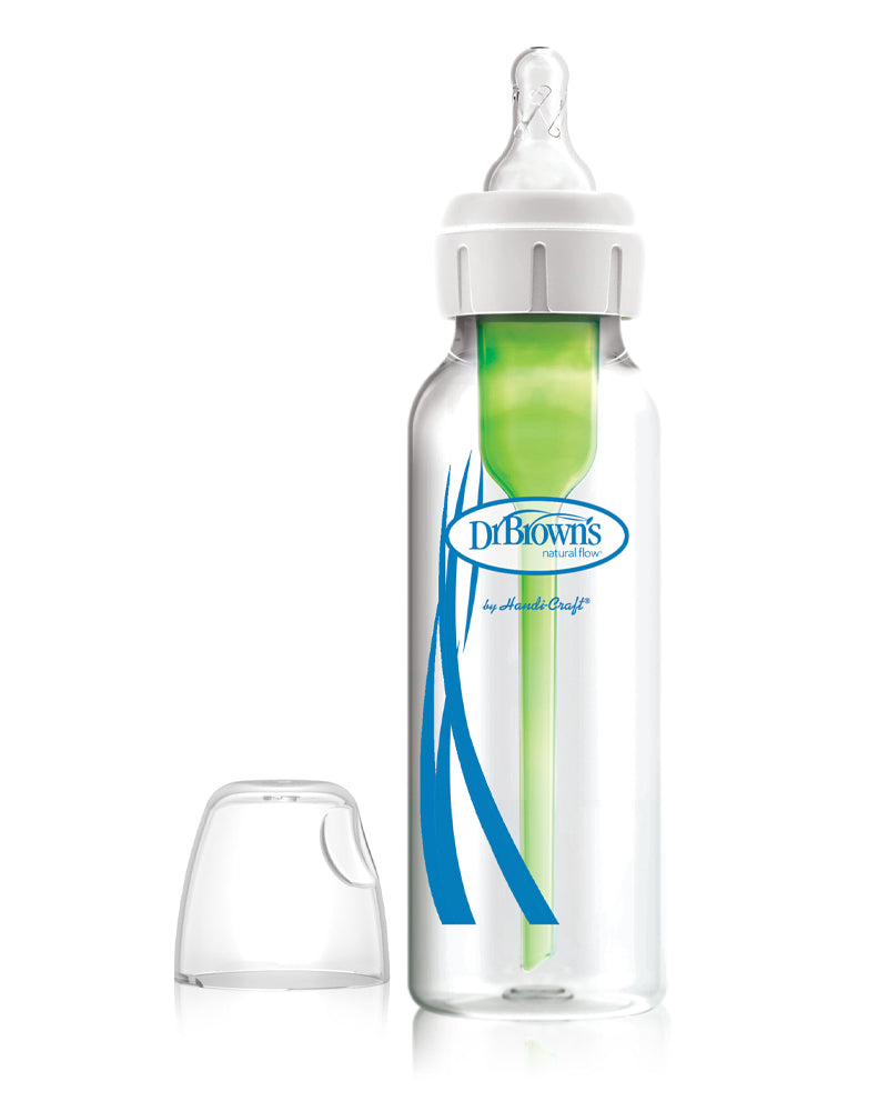 Dr. Brown's Biberon en verre Cole étroit - 250ml 