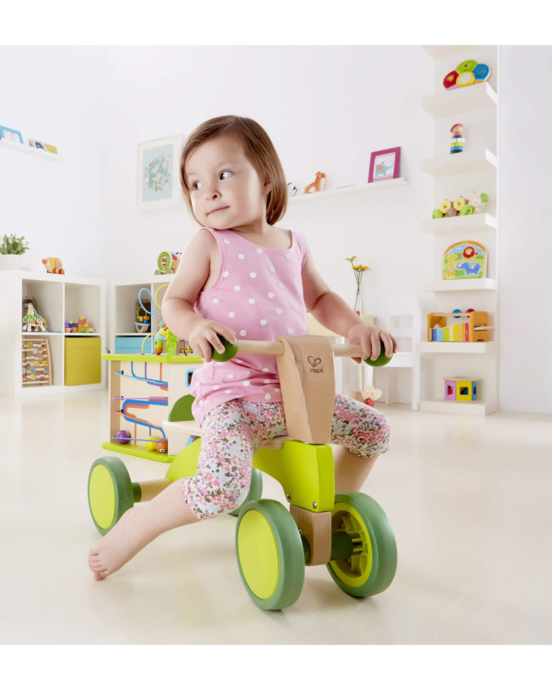 Hape Porteur Scooter Bois Hape Vélo Roues En Bois 12M+ Wlidaty