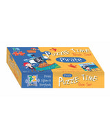 Boîte de puzzle et livre Pirate