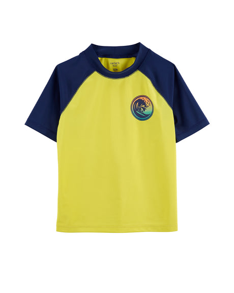 Maillot de bain T-shirt Carter's - Jaune