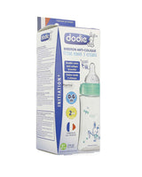 Biberon Dodie Anti-Colique Initiation+ 270ml (0-6m) - Vert lapin