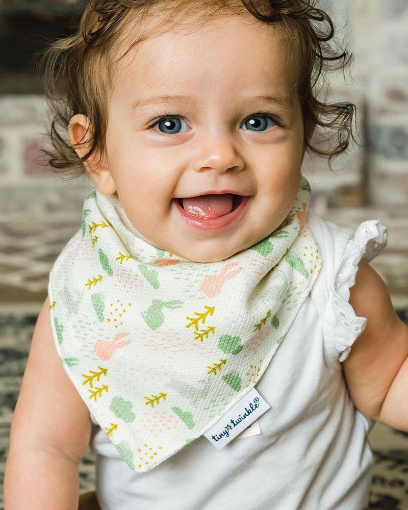 Pack de 2 baberos tipo bandana de Tiny Twinkle - Rubor