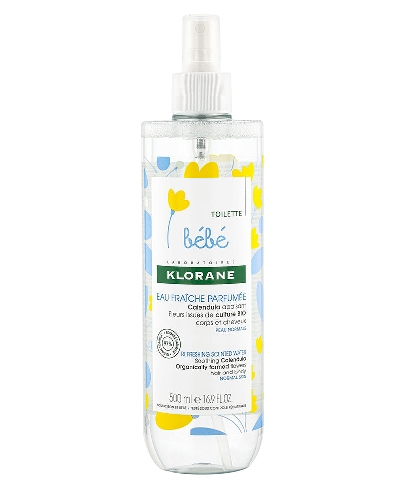 Klorane Bébé Eau fraîche parfumée au Calendula apaisant - 500ml