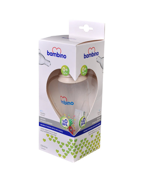 Bambino Natural Baby Bottle Beige - 250ml