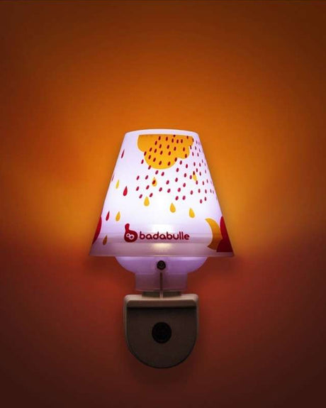 Badabulle Pink Drops Wall Nightlight