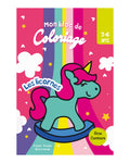 Mon Bloc coloriage - Licornes