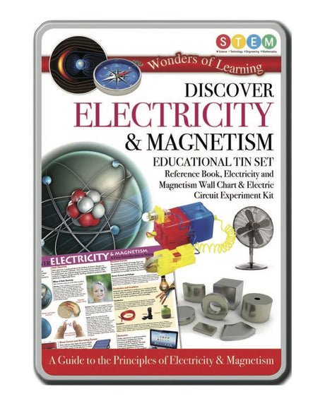 Coffret wonders of learning - l'électricité et le magnétisme