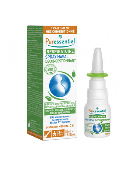 Puressentiel Spray Nasal Décongestionnant - 15ml