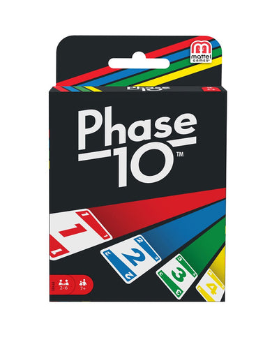 Mattel Games Jeu de cartes Phase 10 - 7A+