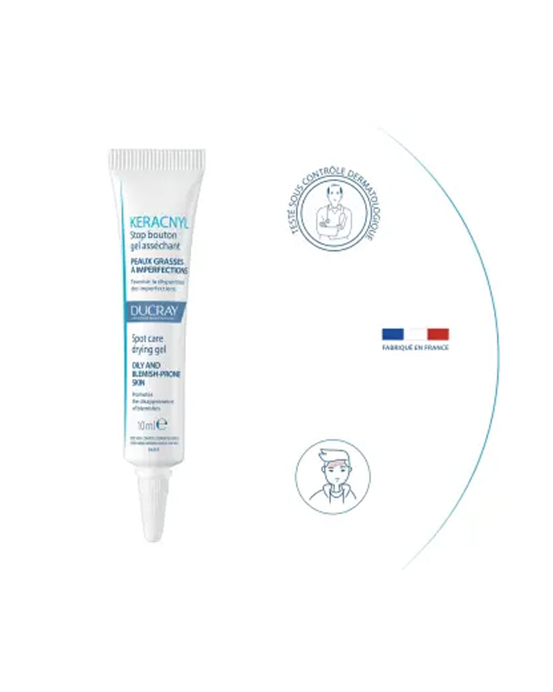 Ducray Stop Bouton Gel asséchant - Keracnyl 10 ml