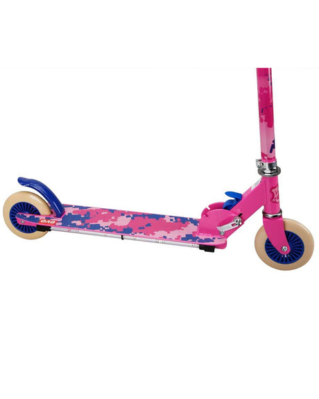 Globber 2 Wheels Evo Folding Scooter 5 years+ - Pink