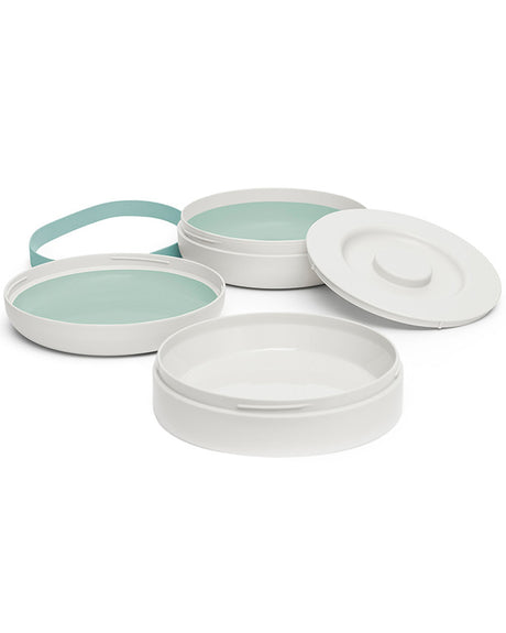 Suavinex Set of Two Food Plates - Green