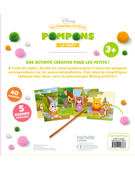 Disney Mes Premières Activités - Pompons La forêt