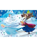 Frozen 108Pcs Coloring Double-Sided Puzzle + Markers 3 years+