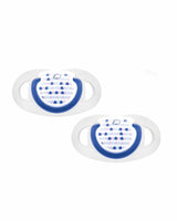 Lot de 2 Sucettes Bébé Confort Dental Safe 6-18m - Bleu