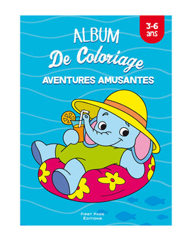 Album de Coloriage - Aventures Amusantes