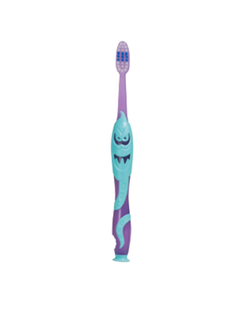 Elgydium Monster Toothbrush 2-6 years - Green/Purple