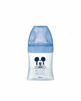 Dodie Anti-Colic Baby Bottle Round Nipple 150ml (0-6m) - Blue Mickey