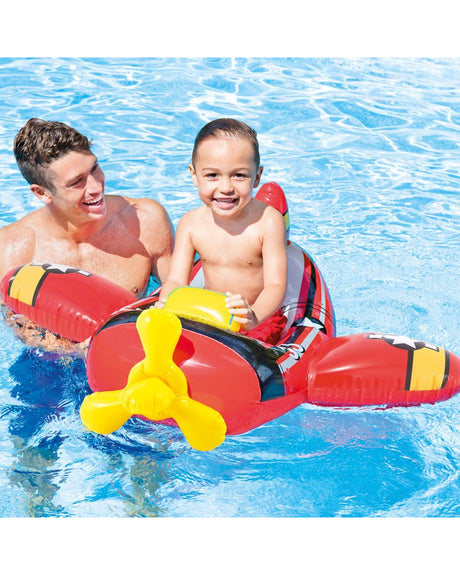 Intex Avion Gonflable Pool Cruiser - Rouge