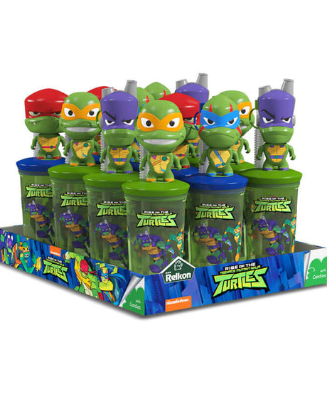 Relkon TMNT Candy Cup with 10g Candy - Orange