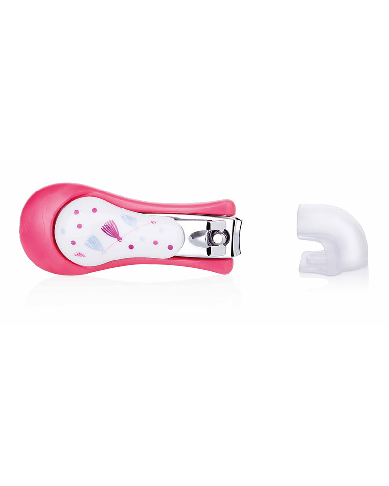 Nûby Manicure Set Nail Clippers and Files 0m+ - Pink