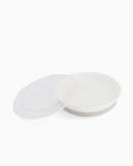 Twistshake Plate with Lid - White