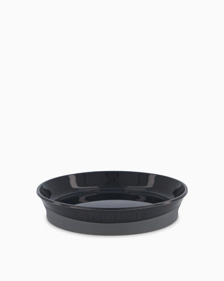 Assiette avec Couvercle - Noir